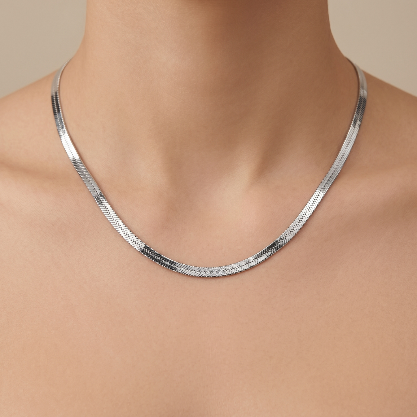 Collar Snake Aura · Acero Inoxidable